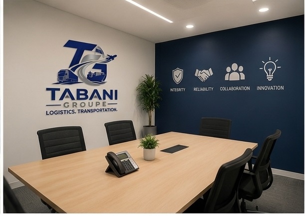 TABANI groupe team at the company office in Canada